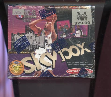 1997 metal universe box|97 98 skybox metal universe.